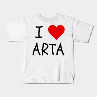 arta greece i love arta Kids T-Shirt